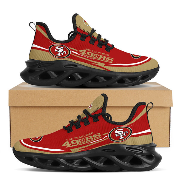 Men's San Francisco 49ers Flex Control Sneakers 009 Men's San Francisco 49ers Flex Control Sneakers 009